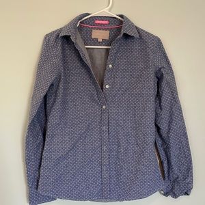 Womens anchor button up shirt small